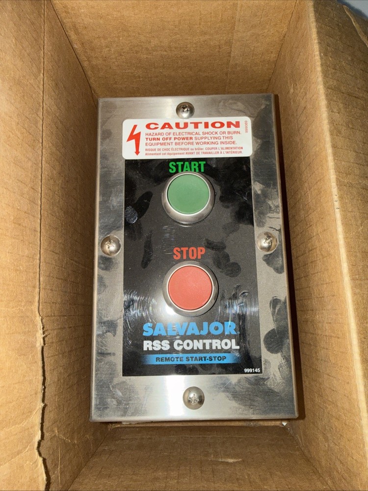 RSS-Remote Salvajor Remote Start/Stop Switch Brand New