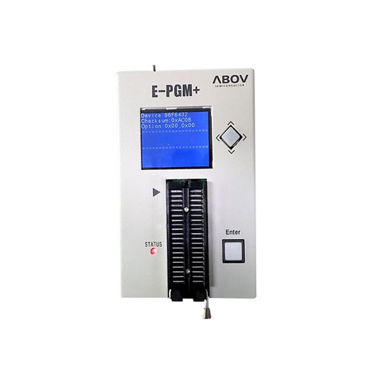 E-PGM+ MCU Universal Programmer w/ TFT LCD for ABOV Chip & On-board Programming