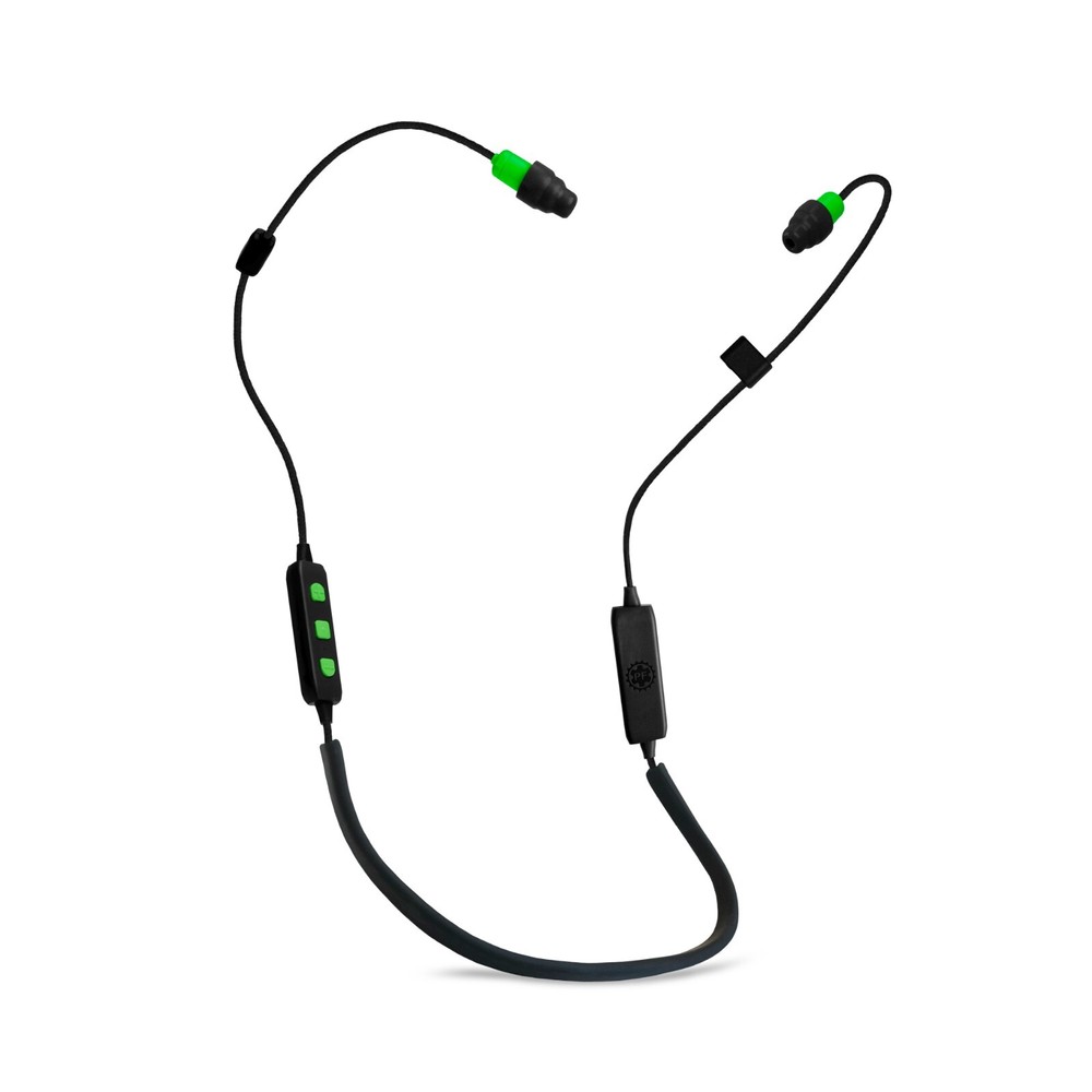 Plugfones FreeReign Bluetooth Earplug Earbuds Work Headphones Tough Cable