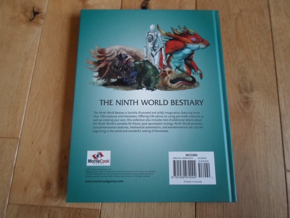 NUMENERA Bestiary (NEW/MINT)