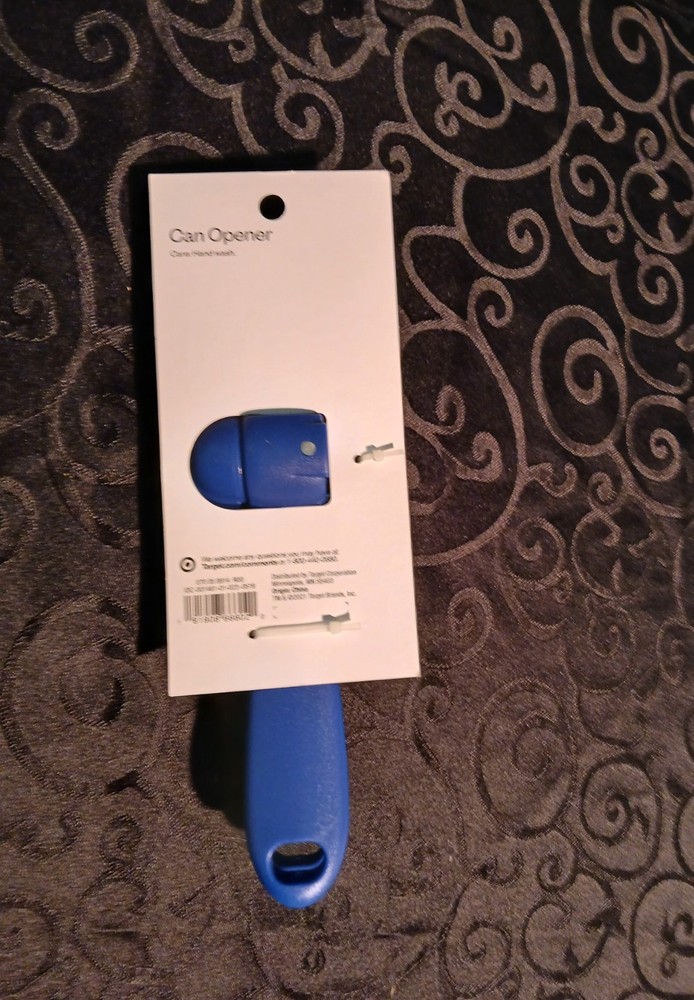 Room Essentials Smooth Edge Can Opener - Blue - NEW