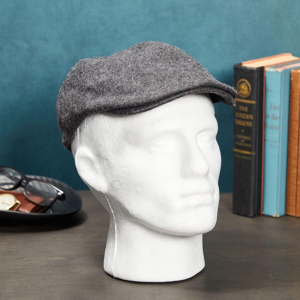 Unfinished Foam Mannequin Head for Creative Displays - Lightweight & Versatile