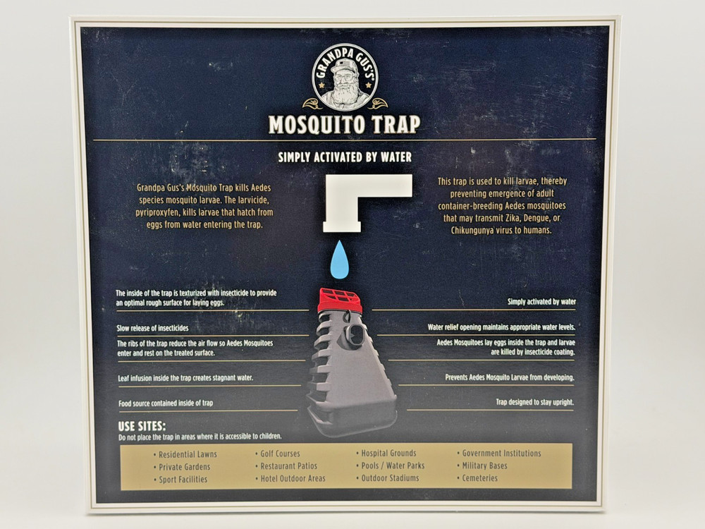 Grandpa Gus's Mosquito Trap Two Pack
