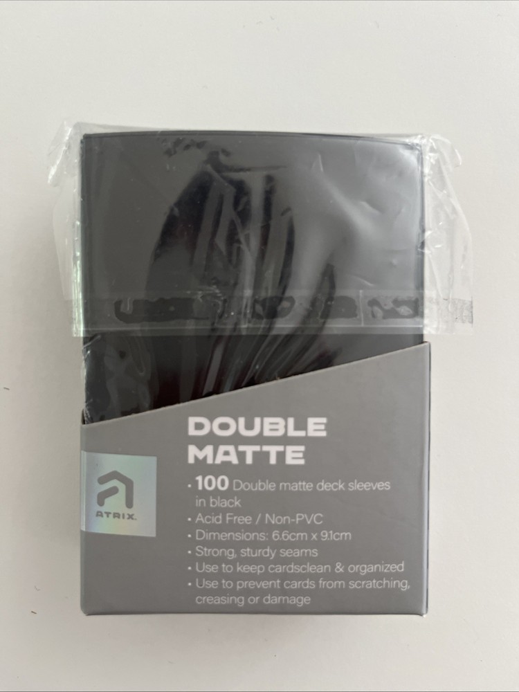 Double Matte Atrix TCG Sleeves (100)