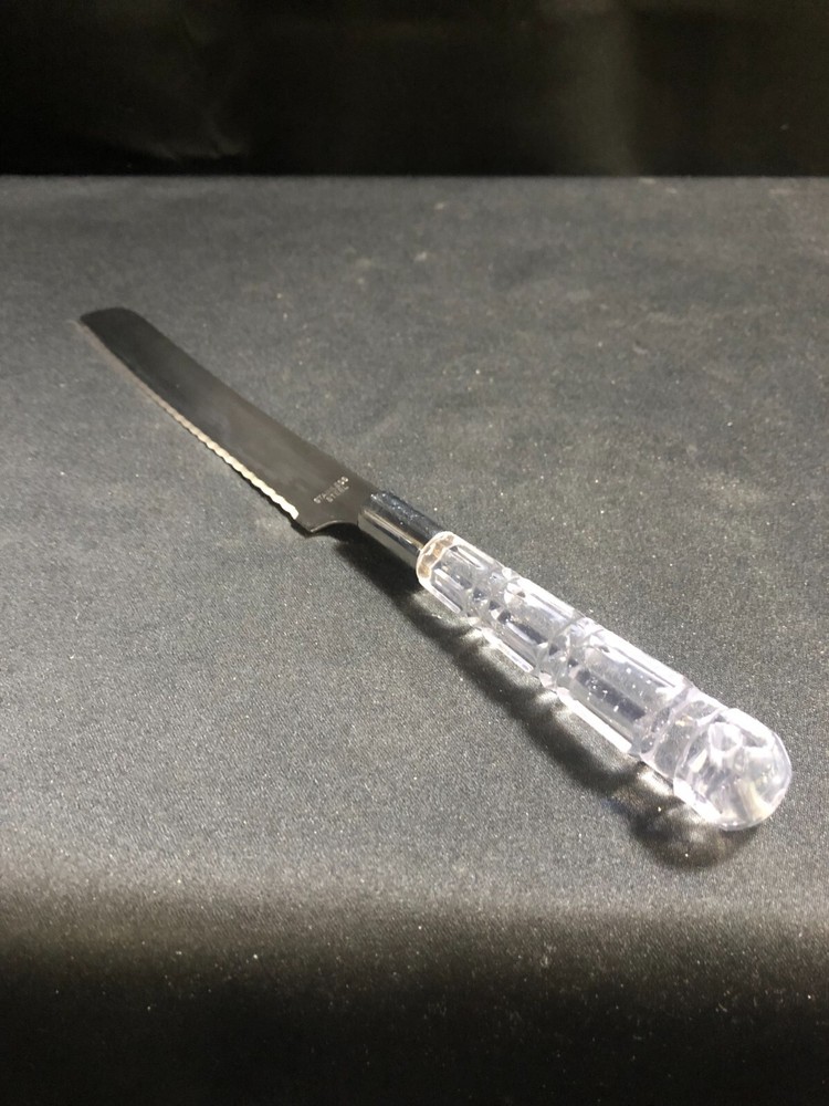 Wedding Cake Knife Acrylic Handle Stainless Steel