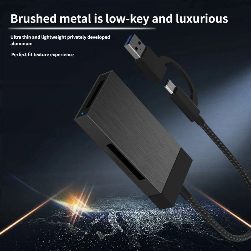 Lightweight Cfe B Card Reader With USB 3.1 Plugs Play Functionality