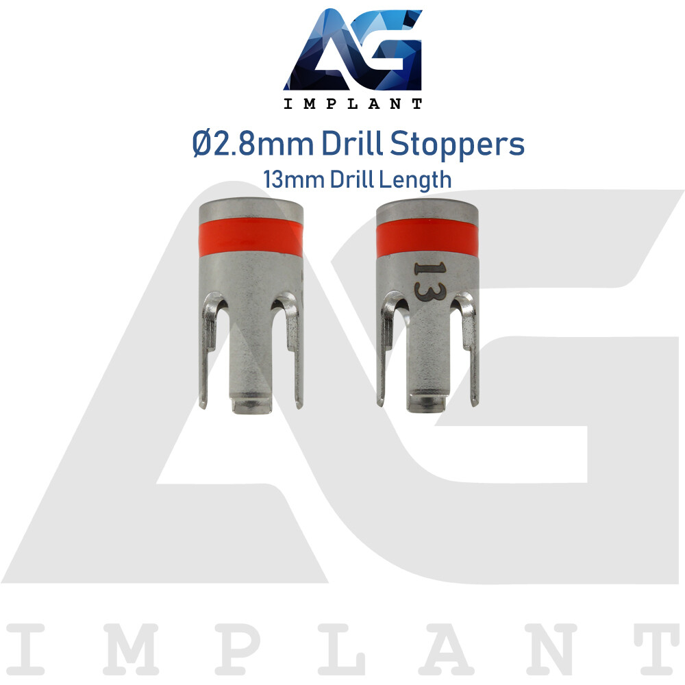 10 Drill Stoppers Ø2.8mm External Irrigation Tools Dental