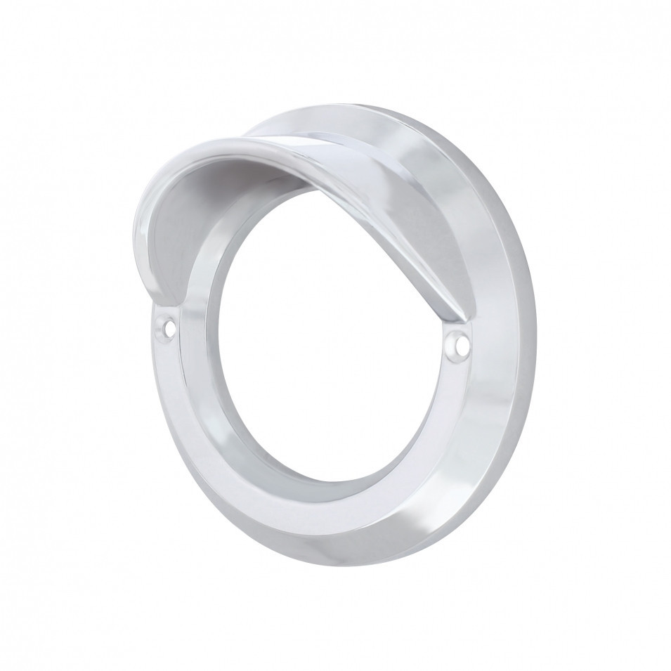 2" Light Bezel with Visor for Grommet Mounted Lights
