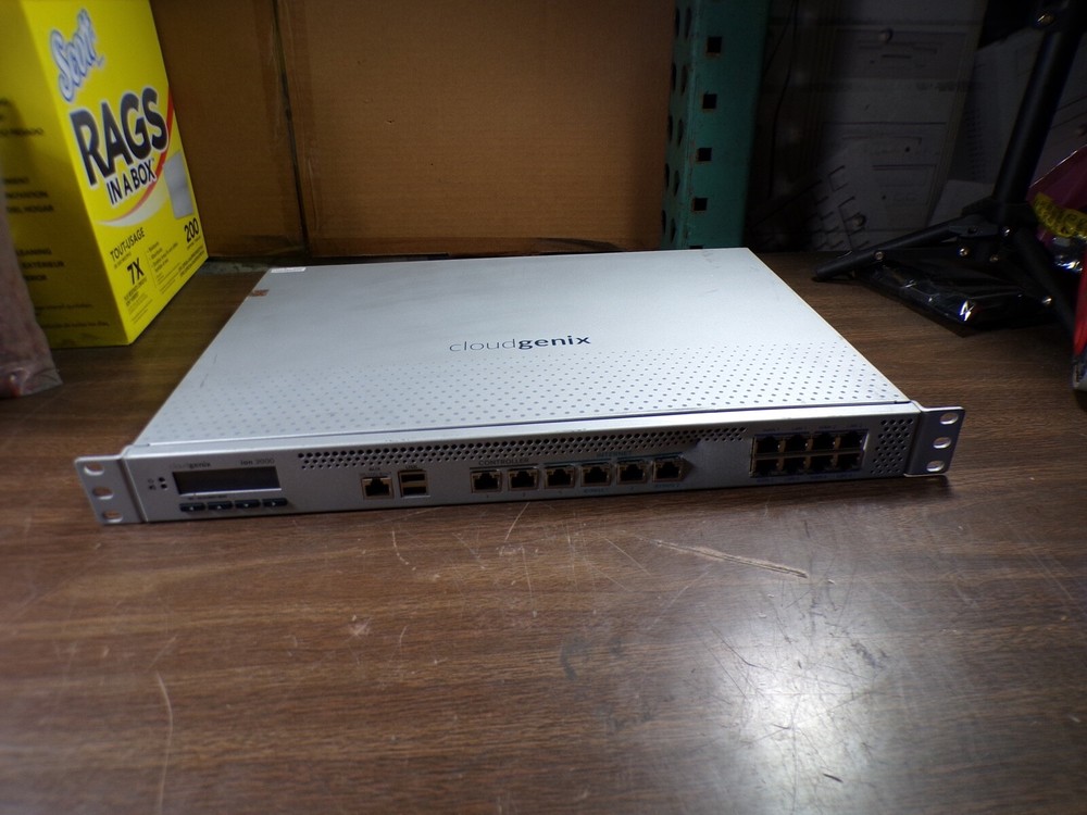 CloudGenix ION 3000 Remote Router Network **HAS SMALL DENT ON FRONT COVER