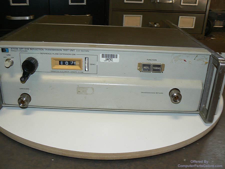 HP 8743B Opt 018 Reflection-Transmission Test Unit