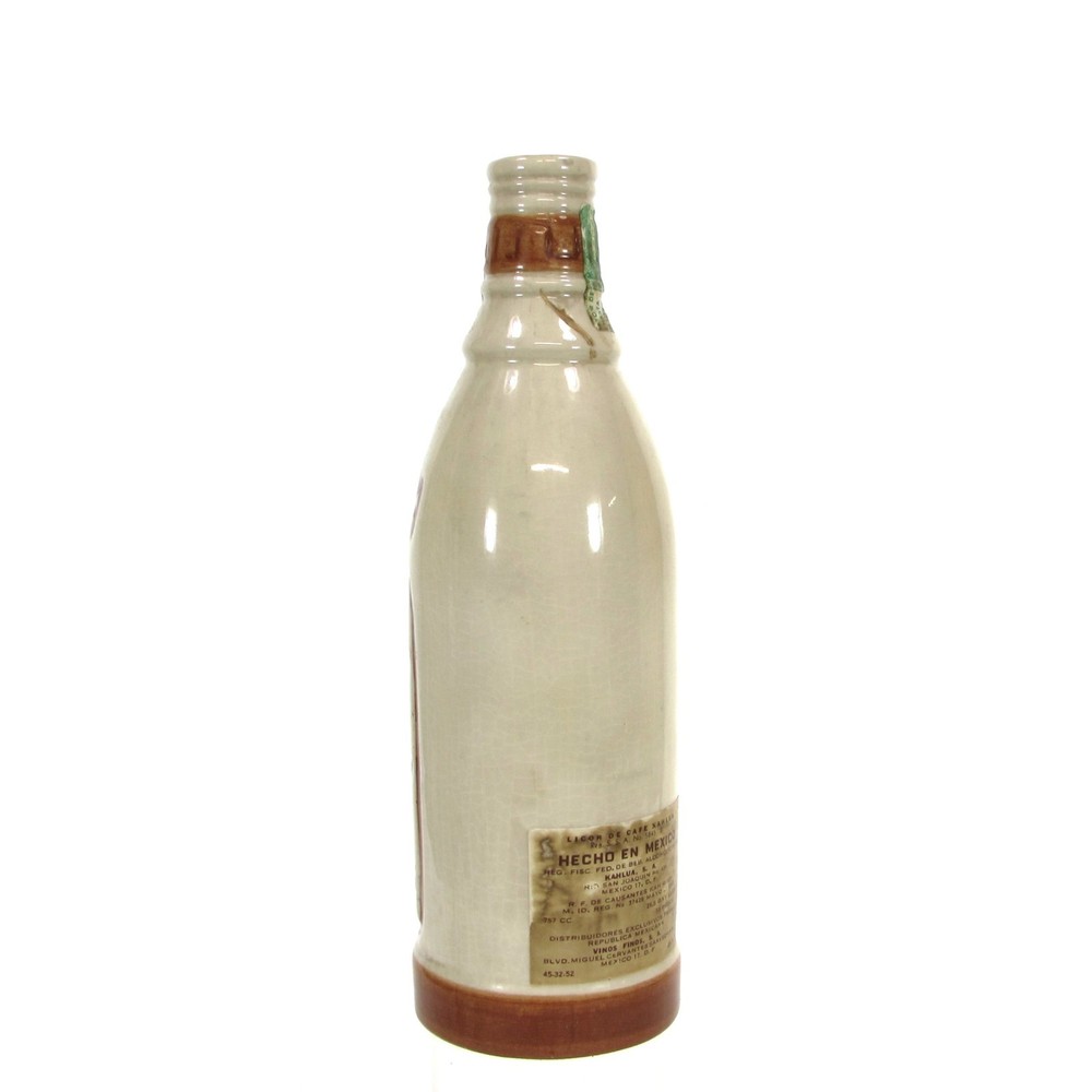 Vintage Luxo Lier Mexico KAHLUA - AZTEC 250ml Bottle EMPTY