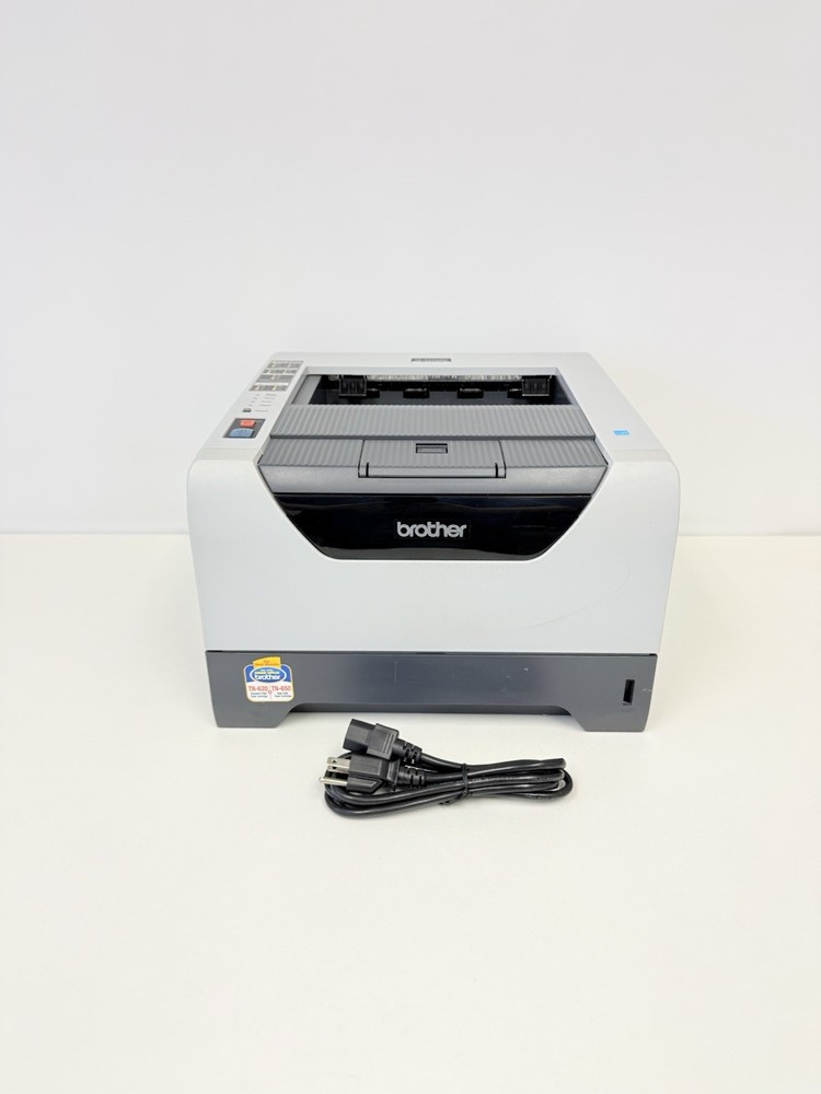 BROTHER HL-5370DW Workgroup Laser Printer Duplex W/ Cord Tested