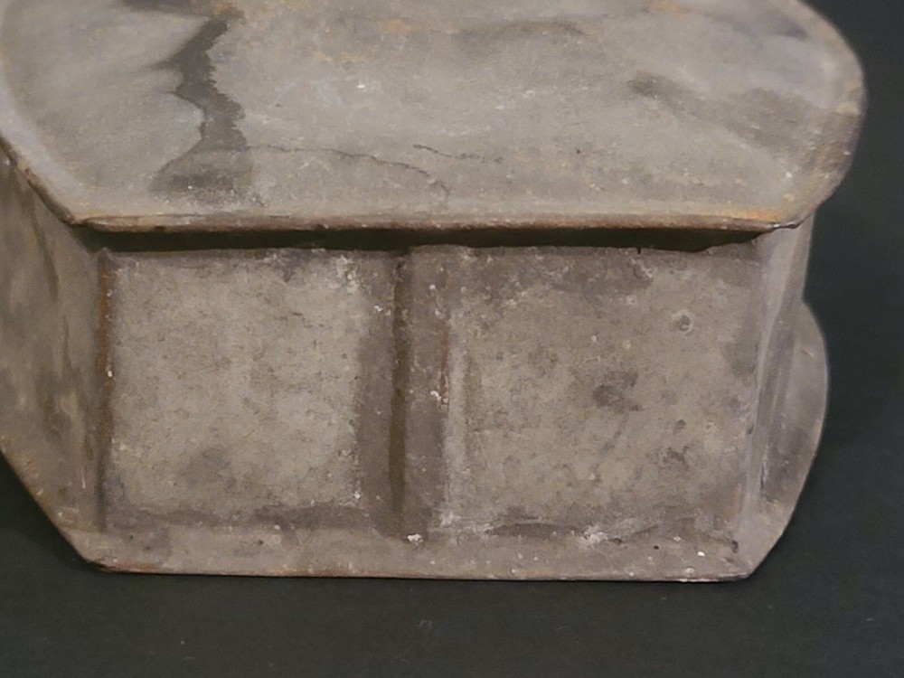 Antique Galvanized Canteen
