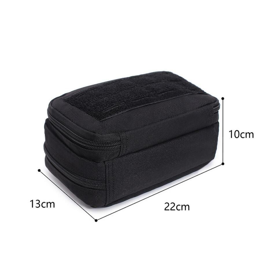 Multi-Purpose Tactical Molle EDC Pouch Horizontal Utility Pack Accessory Bag
