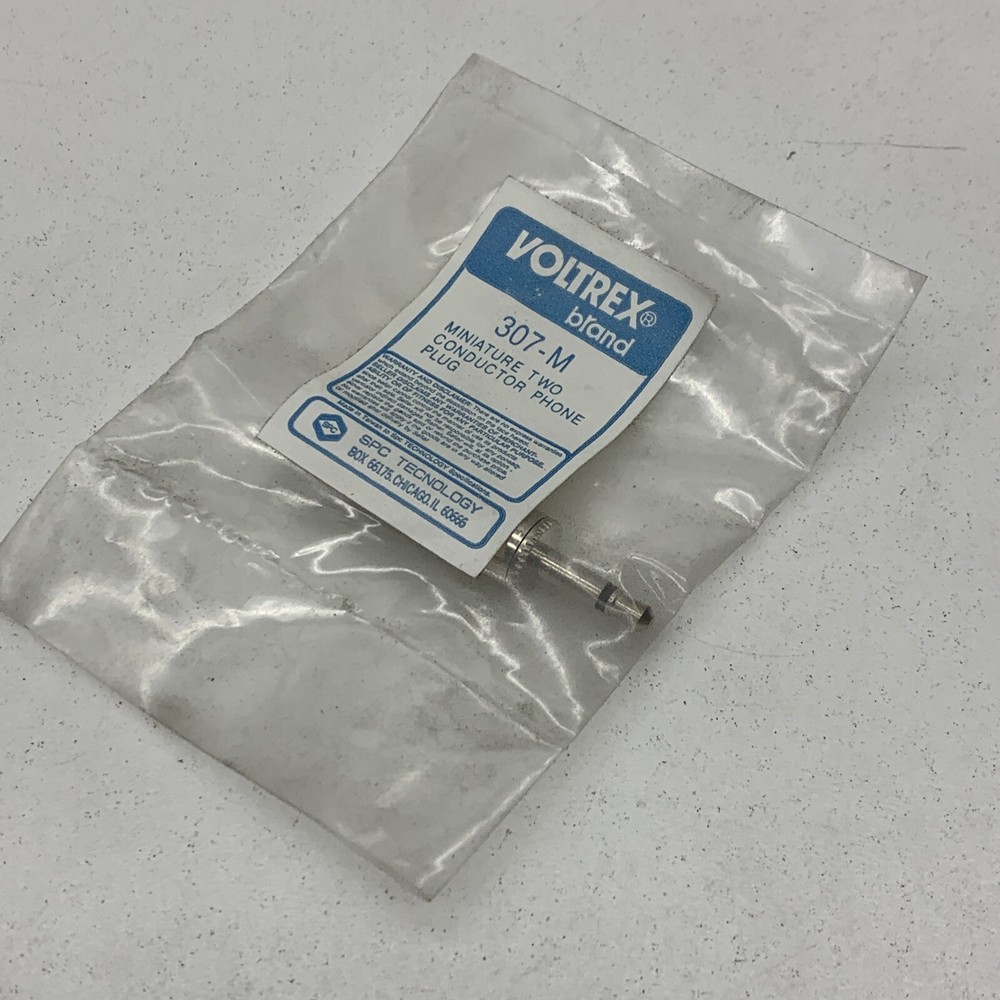 Voltrex 307M Miniature Two Conductor Phone Plug