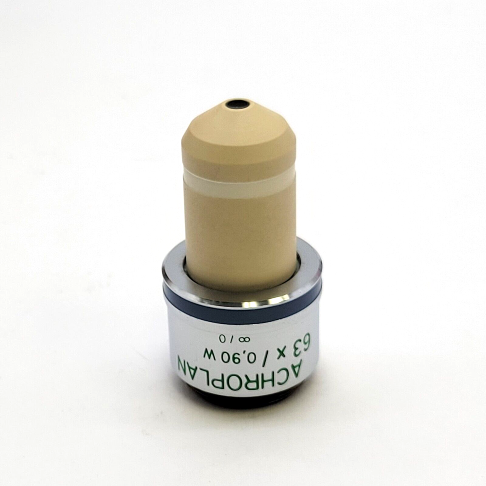 Zeiss Achroplan 63x Water Immersion Microscope Objective ∞/0