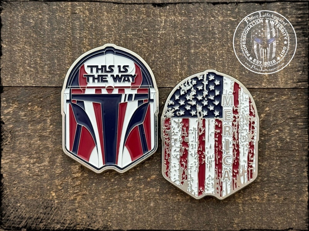 This Is The Way MERICA Challenge Coin