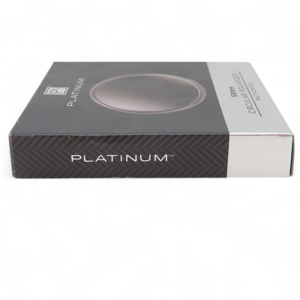 Platinum 58mm Circular Polarizer Multi Coated PT-MCCP58 New