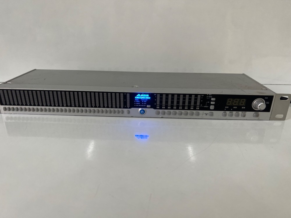 Alesis DEQ830 8 Channel Digital Graphic Equalizer Silver