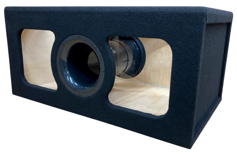 Custom Ported Sub Box Enclosure for 2 12" Image Dynamics IDMAX IDMAX12V4 Subs