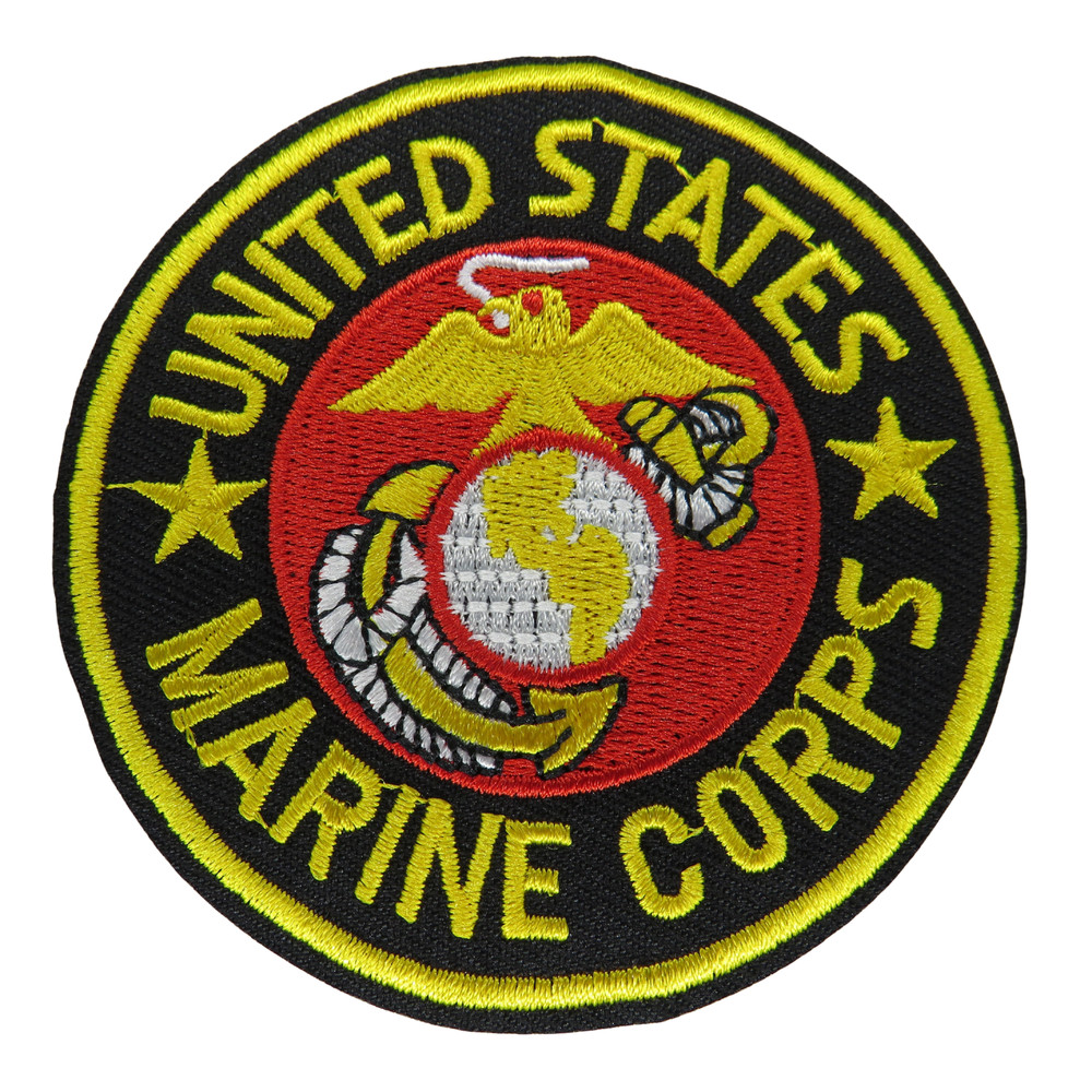 US Marine Corps patch iron on patch biker punk patch iron on