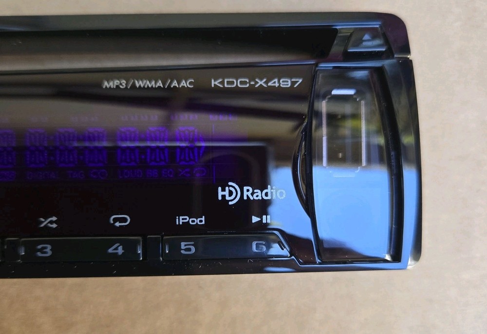 KENWOOD KDC-X497 REPLACEMENT FACEPLATE
