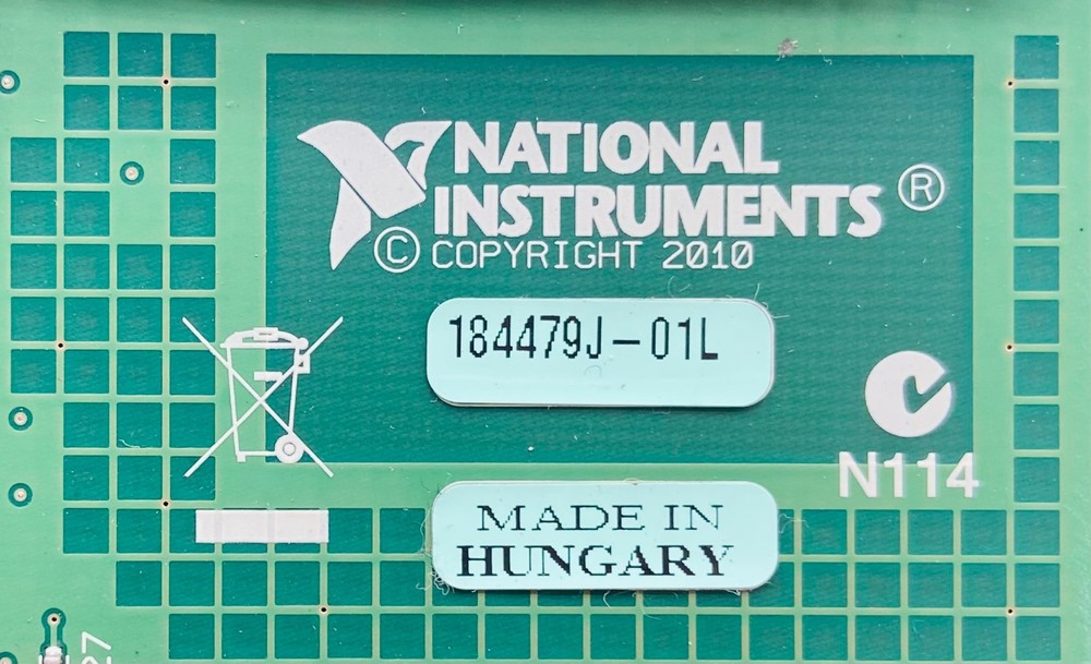 NATIONAL INSTRUMENTS 184479J-01L PCI-6602 COUNTER/TIMER MODULE