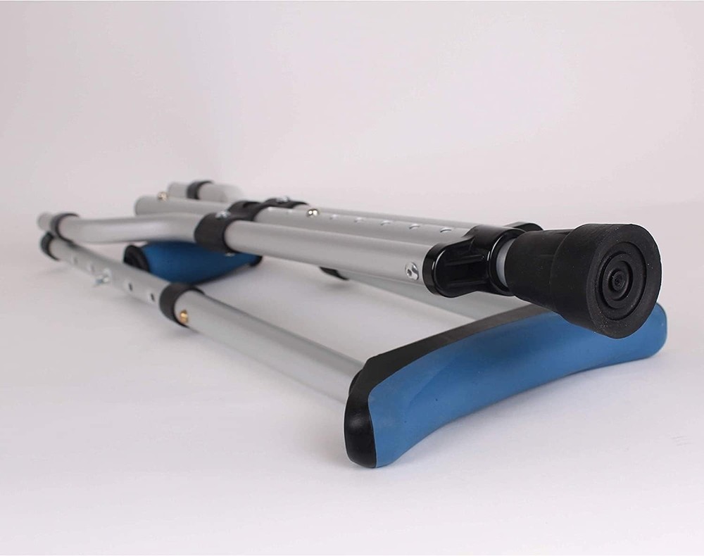 Universal Folding Crutches for Kids & Adults - Compact, Durable & Comfortable