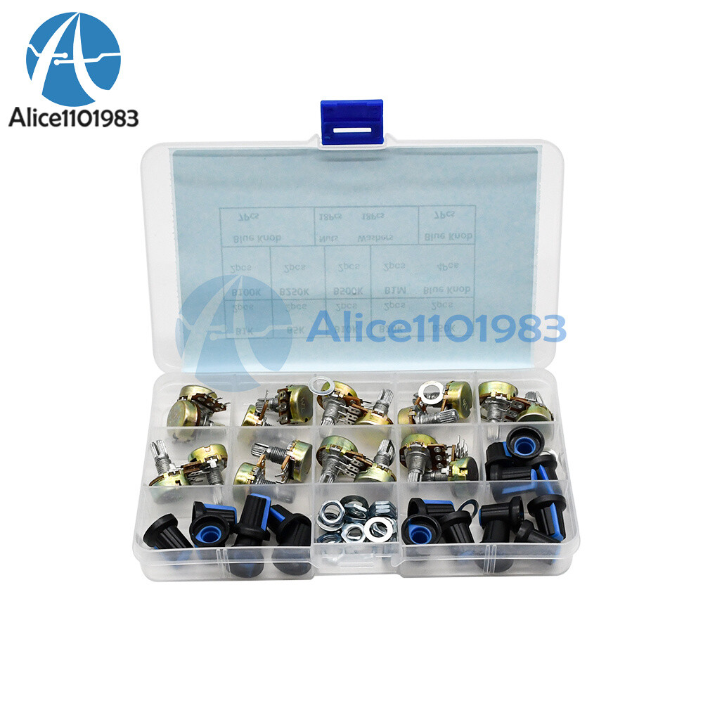 9/10 Specifications 18 20 50 100PCS Potentiometer Adjustable Resistance Package