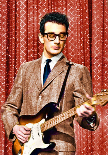 BUDDY HOLLY - REFRIGERATOR PHOTO MAGNET @ 3"x5"