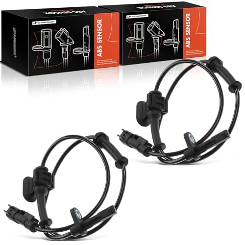 ABS Wheel Speed Sensor Compatible with Chevy Models - Camaro 2010 Pack of 2