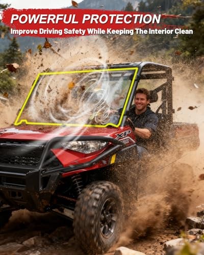 Ranger XP 1000 Ranger Front Full Windshield with Sliding Vented Windshield