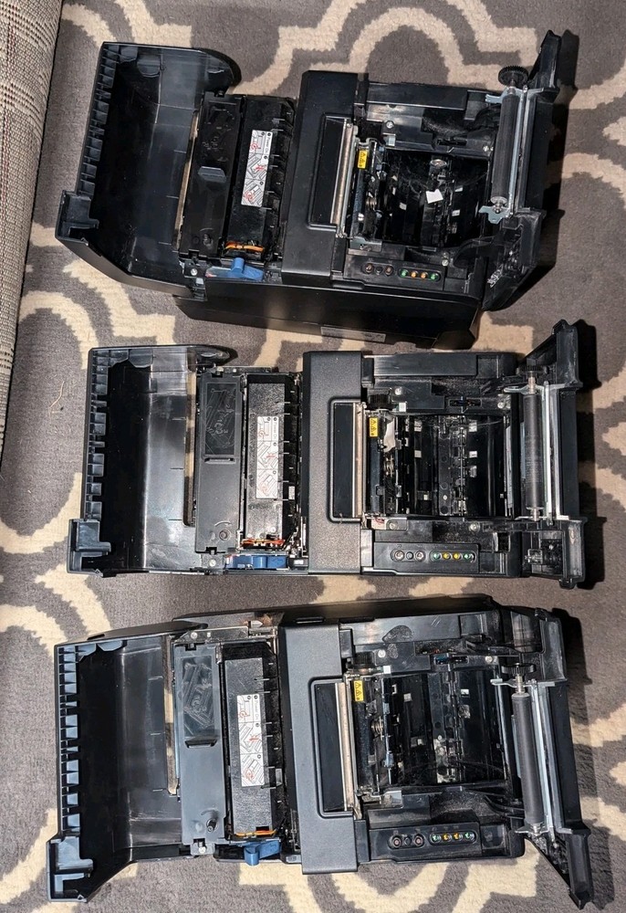 (3) Epson M253A Receipt Printer - Untested - No cables