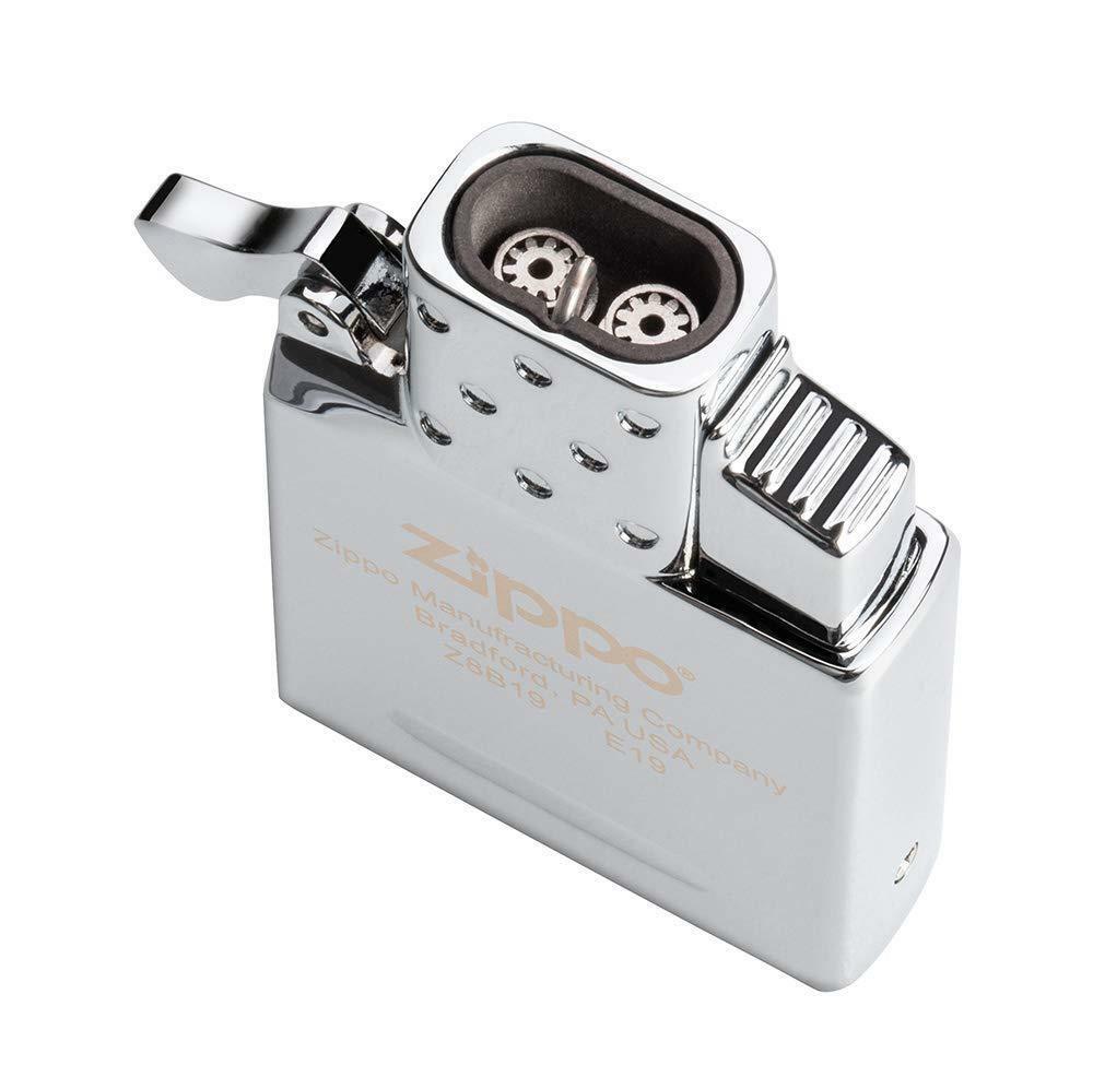ZIPPO Adjustable Butane Double Torch Insert W/ Push-button Piezo Ignition 65827