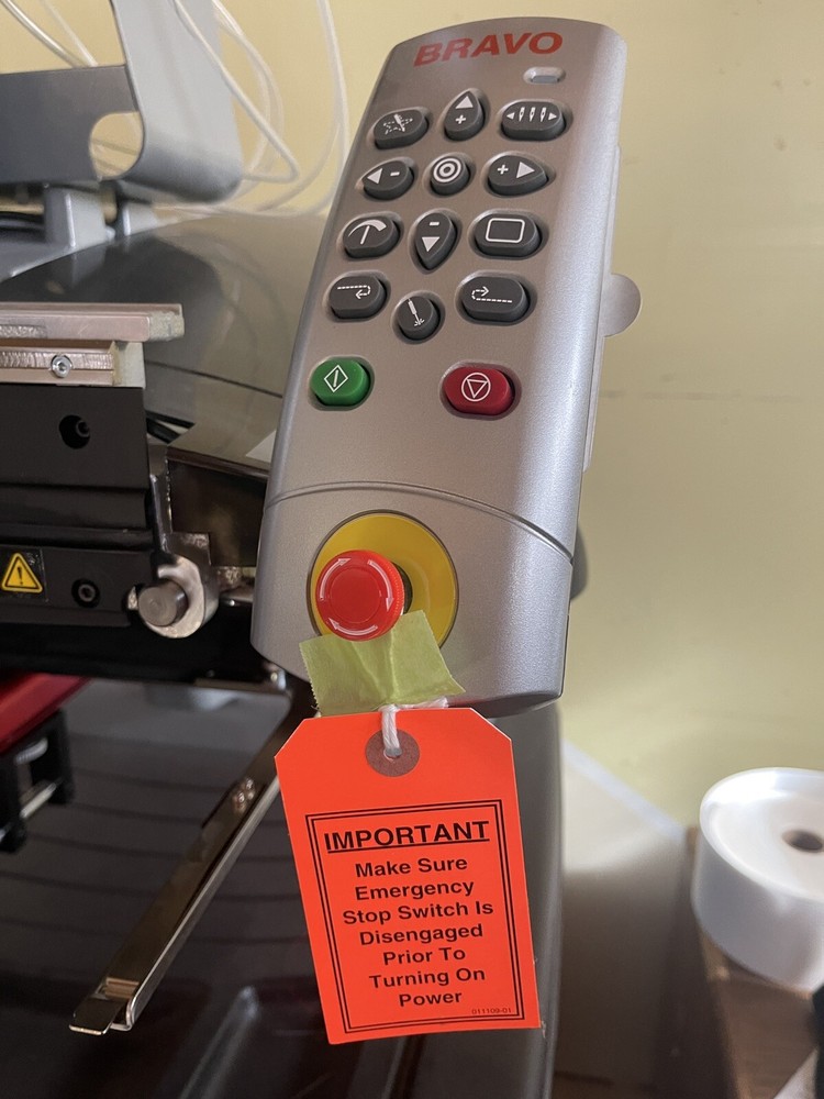 Melco Bravo II Single Head 16 Needle Embroidery Machine