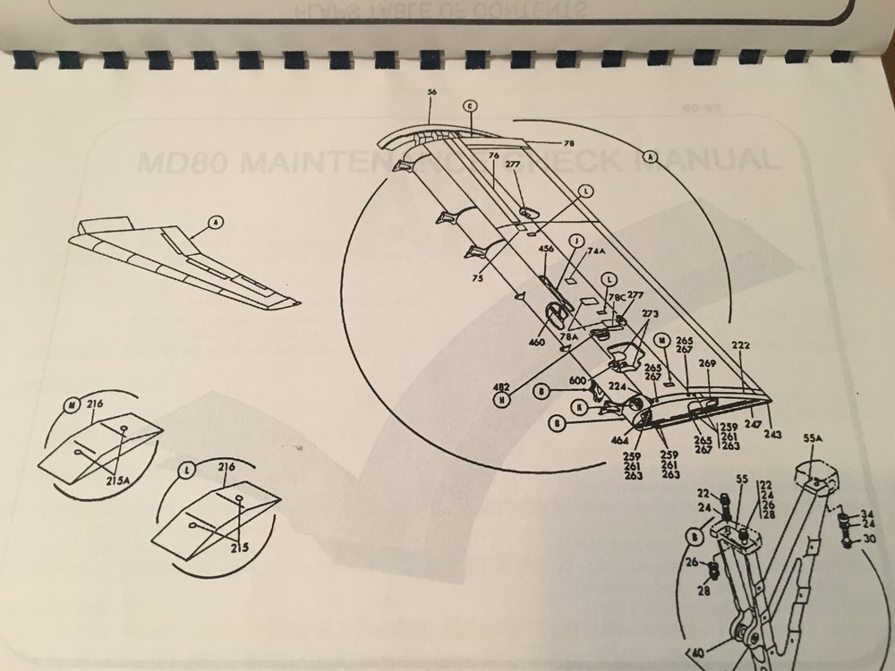 MD-80 Airframe, Powerplant & Electrical Maintenance Training Manual