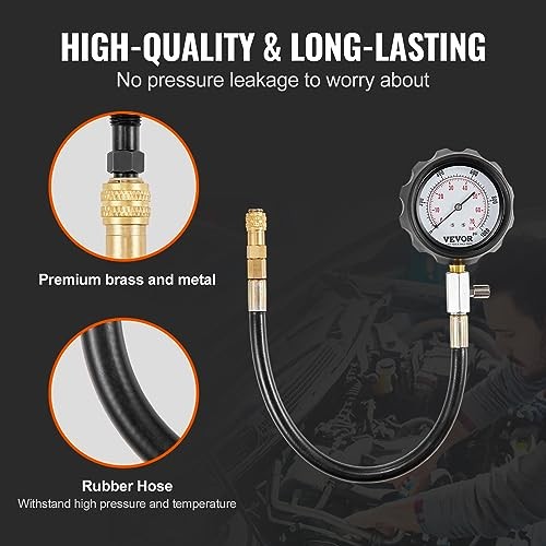 18 pcs Cylinder Pressure Test Tool Kit for Diesel Engines