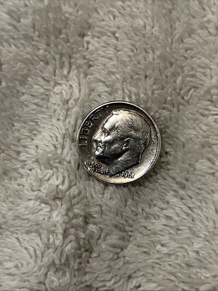1961 Silver Roosevelt Dime DDO DDR
