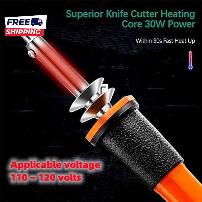 22 Pieces Electric Hot Cutter Tool Kit Include Heated Plastic Cutter