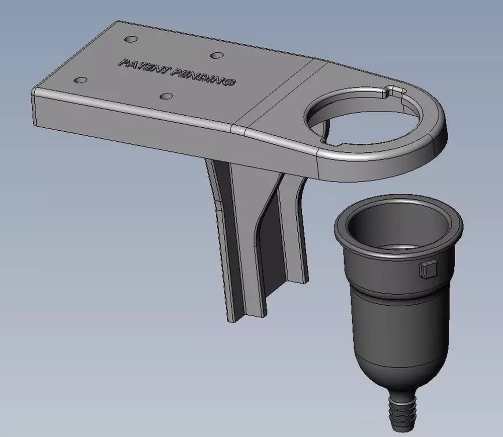 Soda Gun Holder (Holster) Black