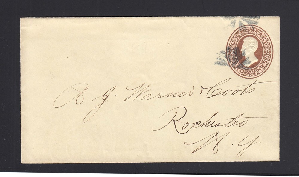 USED ENVELOPE: Scott #U79 / UPSS #159 , Cat $17.00