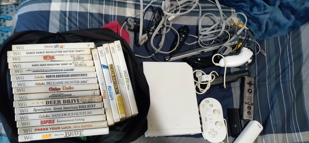 wii console bundle with games