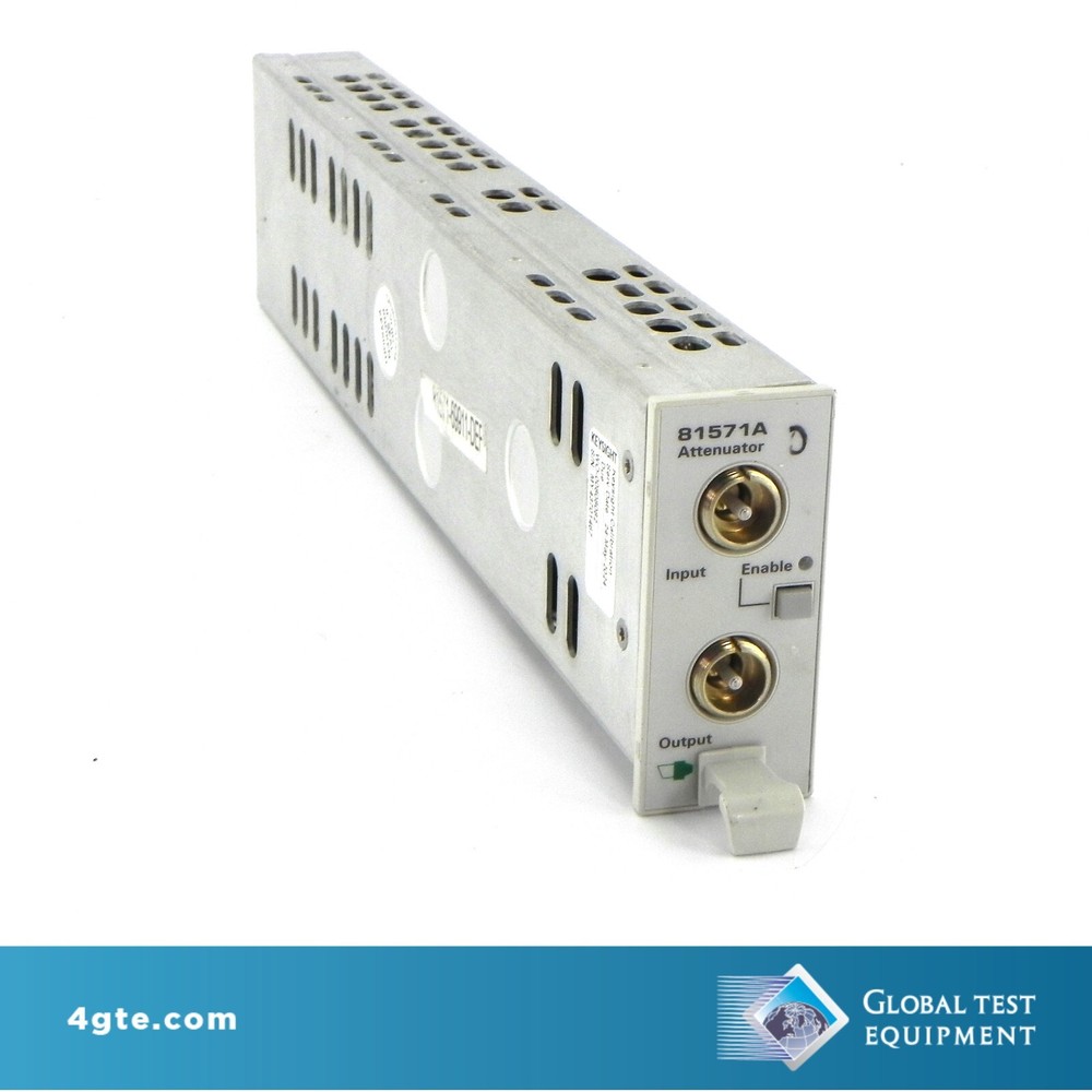 Keysight 81571A Variable Optical Attenuator Module with Angled Interface OEM CAL