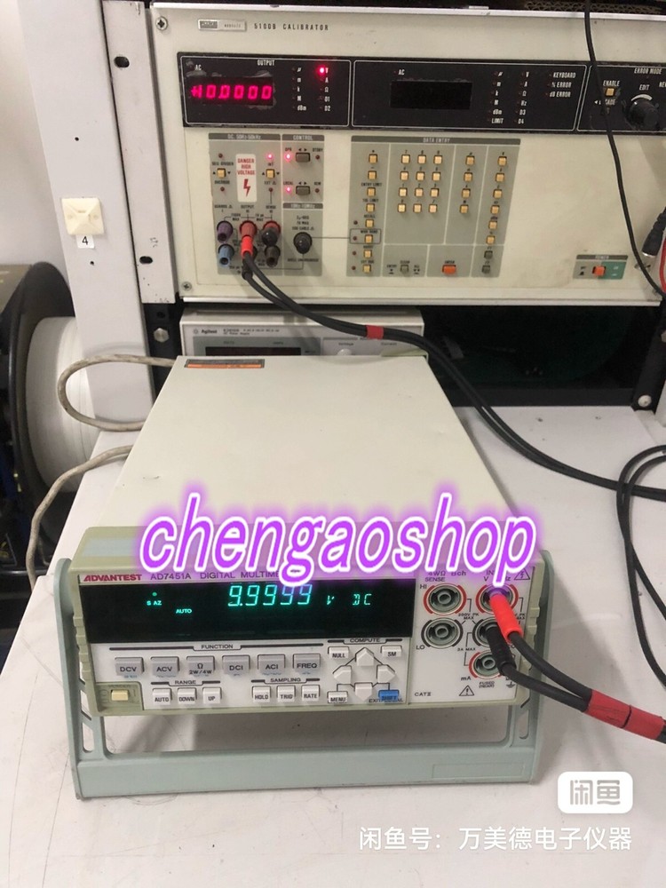 1PC 100% Test Advantest AD7451A Digital Multimeter