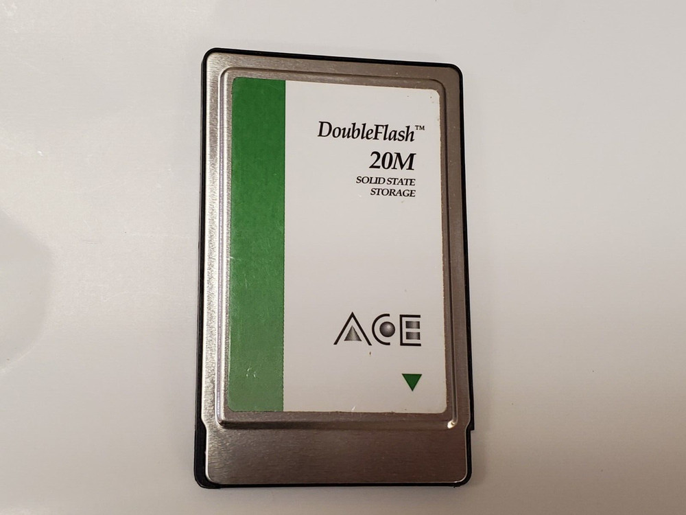 Ace Technologies 20MB Double Flash Solid State Storage PCMCIA Card ST710P5