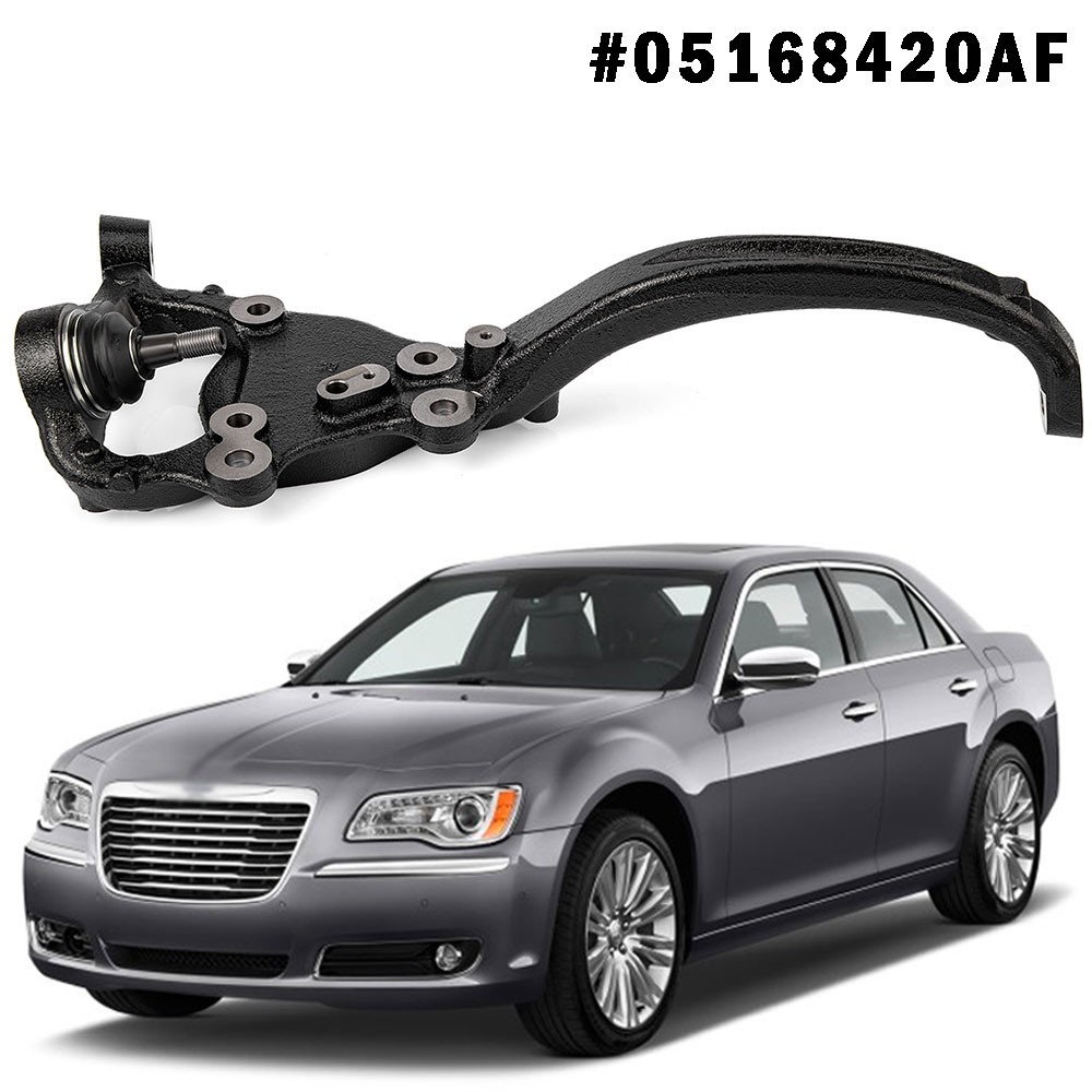 Front Right Side Steering Knuckle For 2012-2021 Chrysler 300 Dodge Challenger