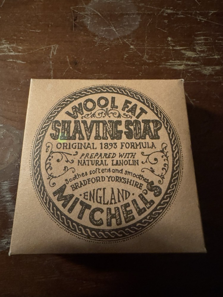 Mitchell's Wool Fat Shaving Soap Discontinued.