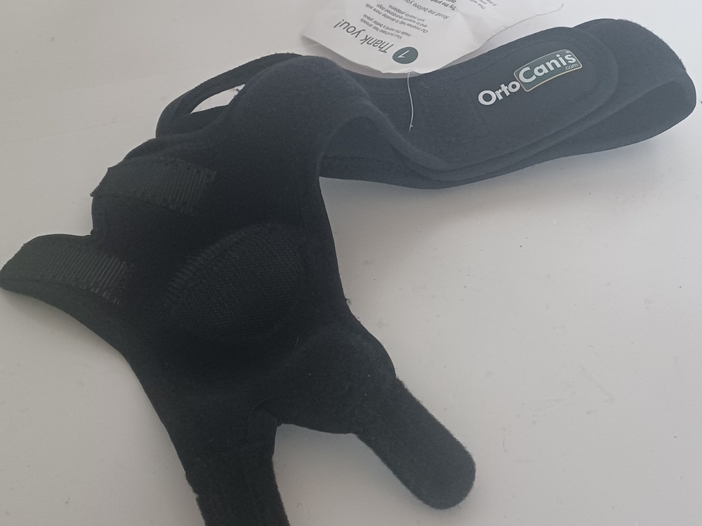 Medium Dog Elbow Brace Protector for Left Leg - Arthritis Relief & Joint Support