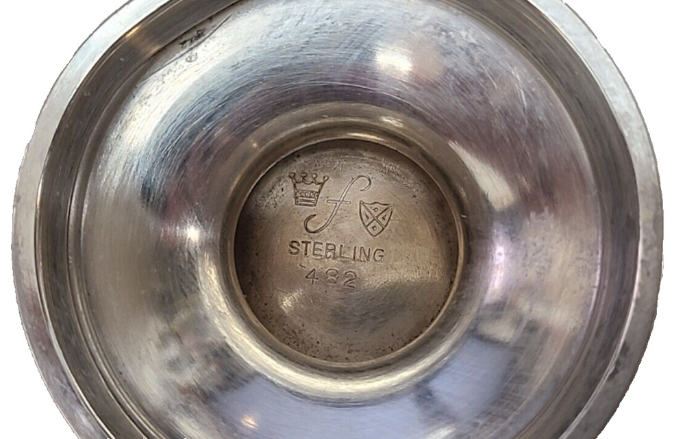 Fisher Silversmiths Sterling Silver Toothpick Bowl