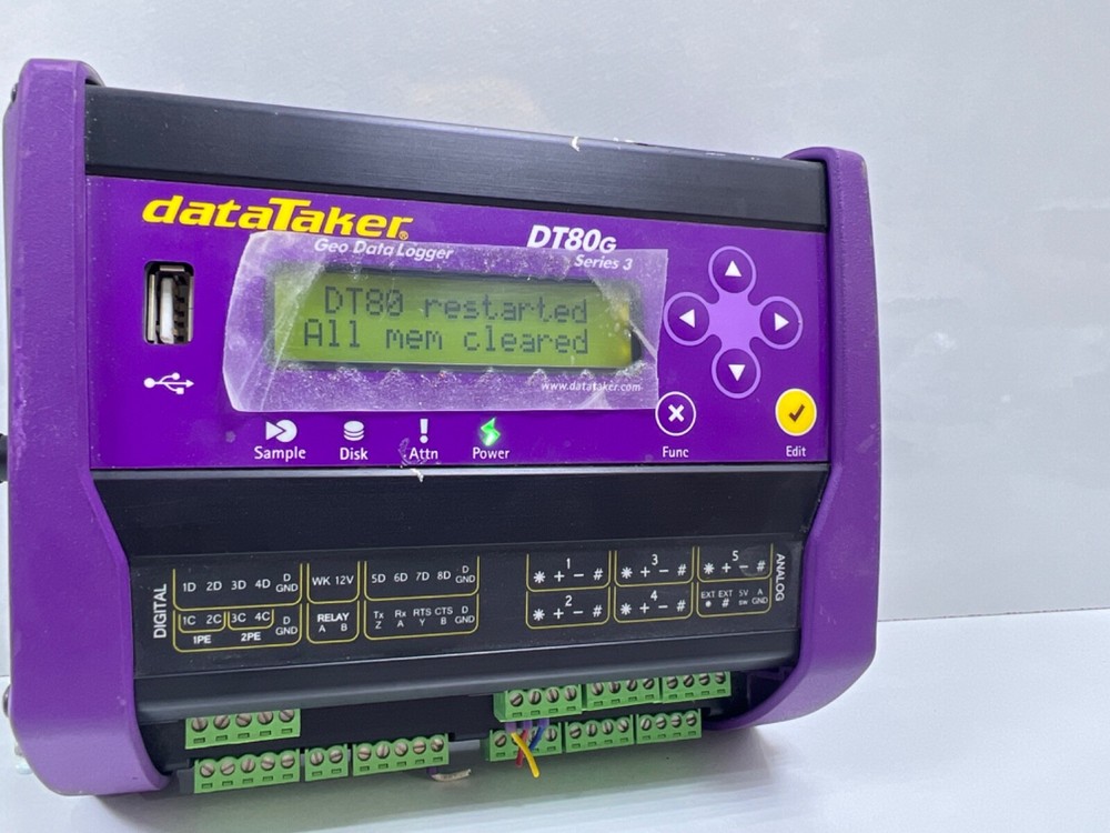 DataTaker DT80G, Geo Data Logger series 3